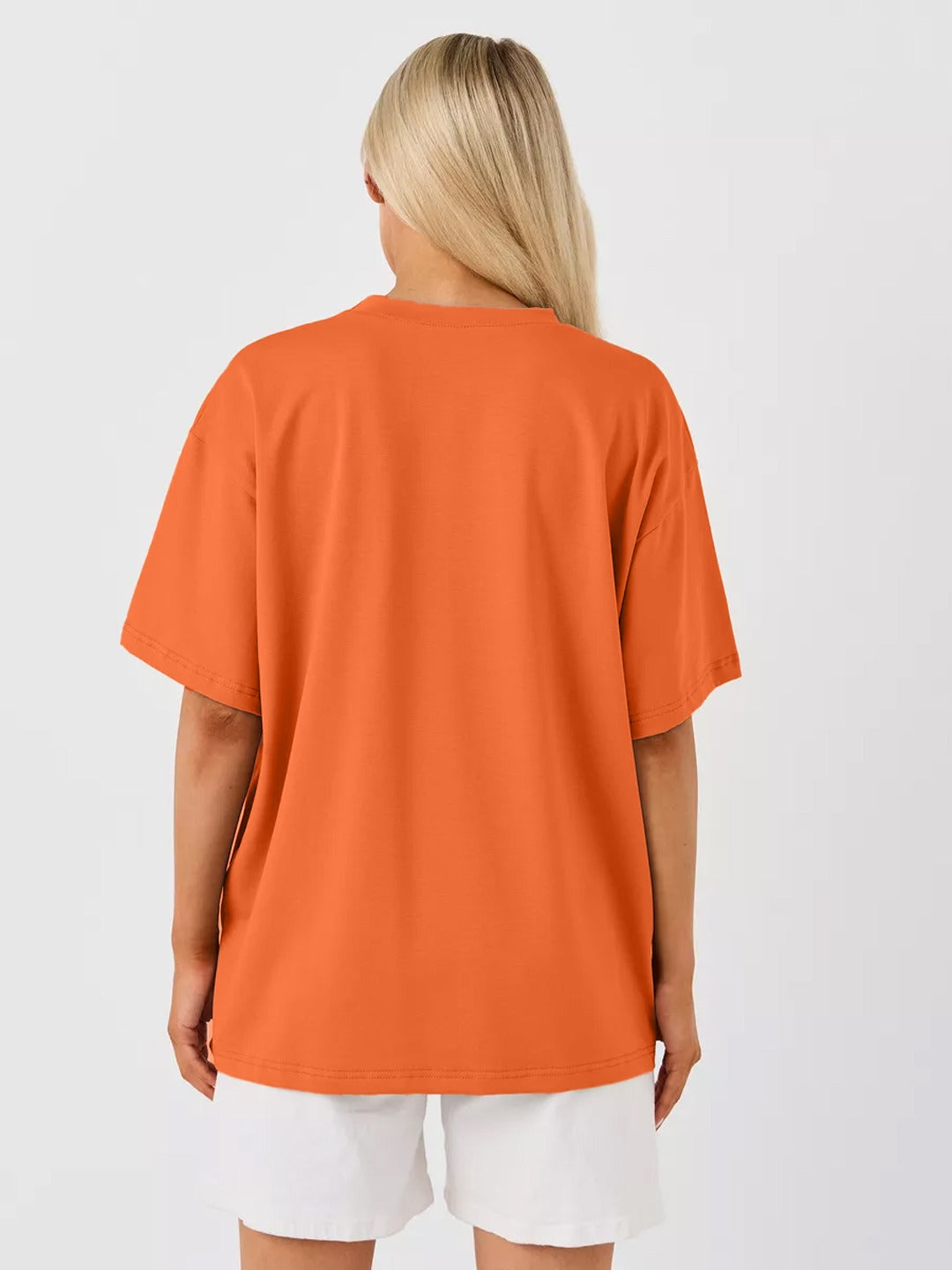 Women's Printed Oversized Tshirt Boston