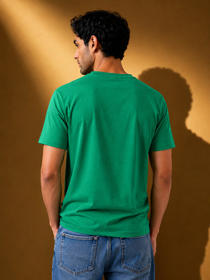 Leotude Men "Happens" Green T-Shirt